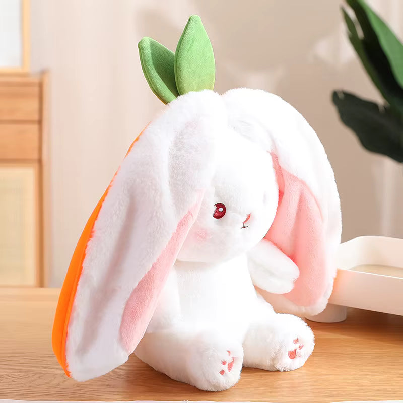 Strawberry Carrot Bunny Plush
