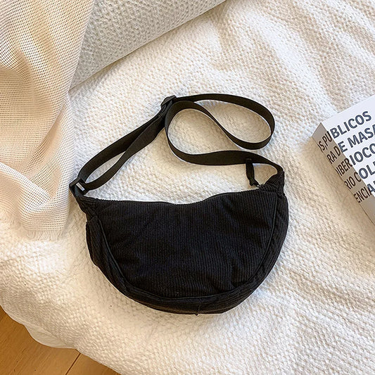 Corduroy Hobo Bag