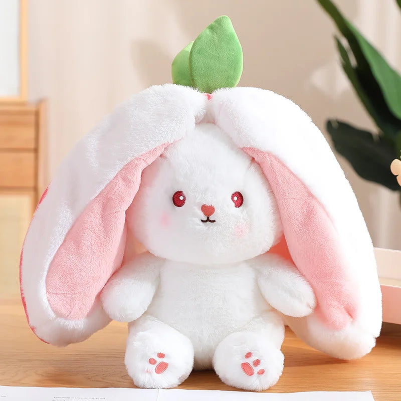 Strawberry Carrot Bunny Plush