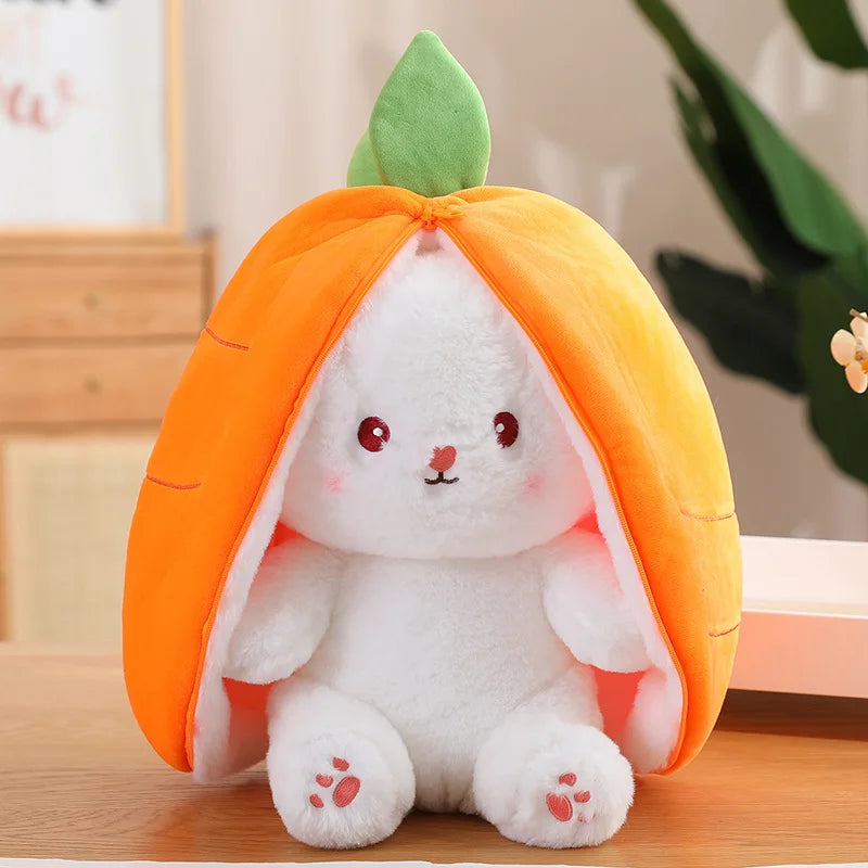 Strawberry Carrot Bunny Plush