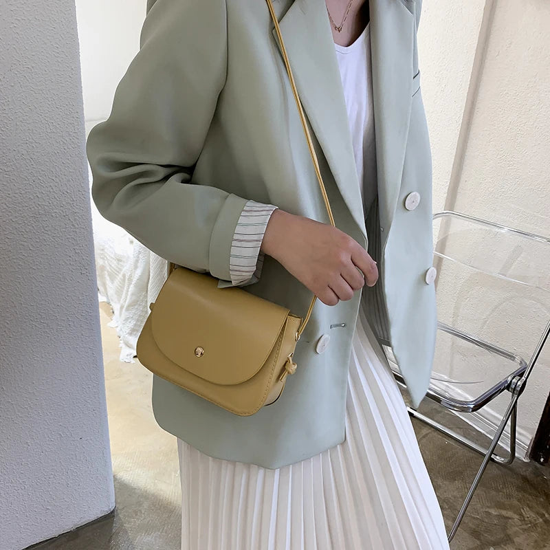 PU Leather Shoulder Bag