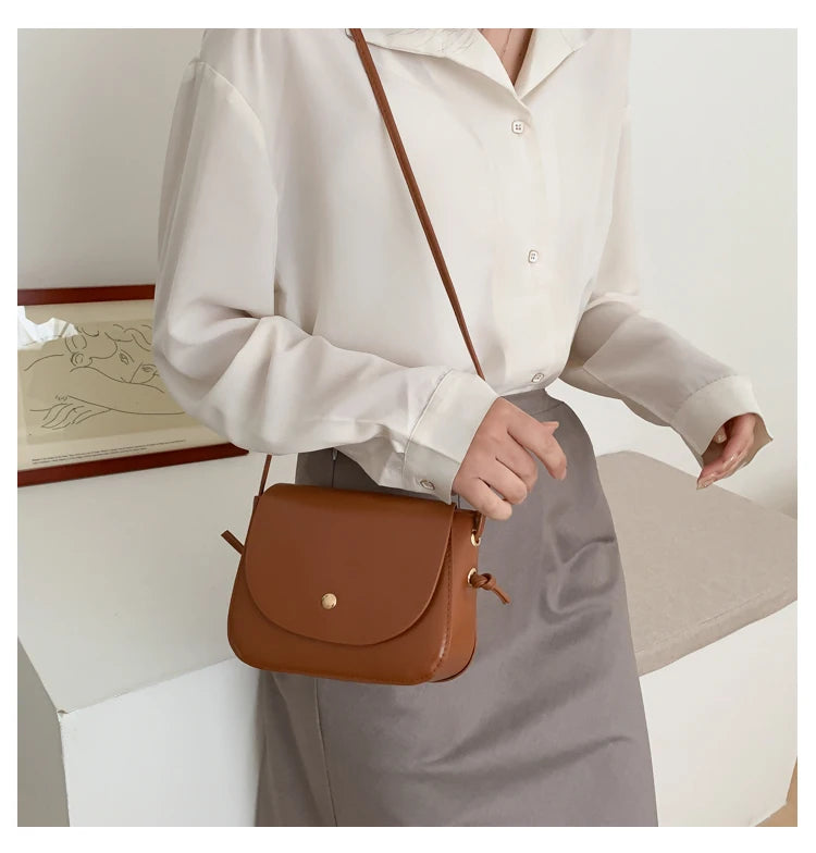 PU Leather Shoulder Bag
