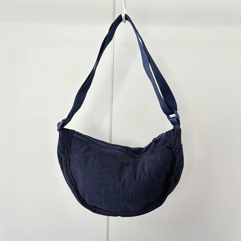 Corduroy Hobo Bag